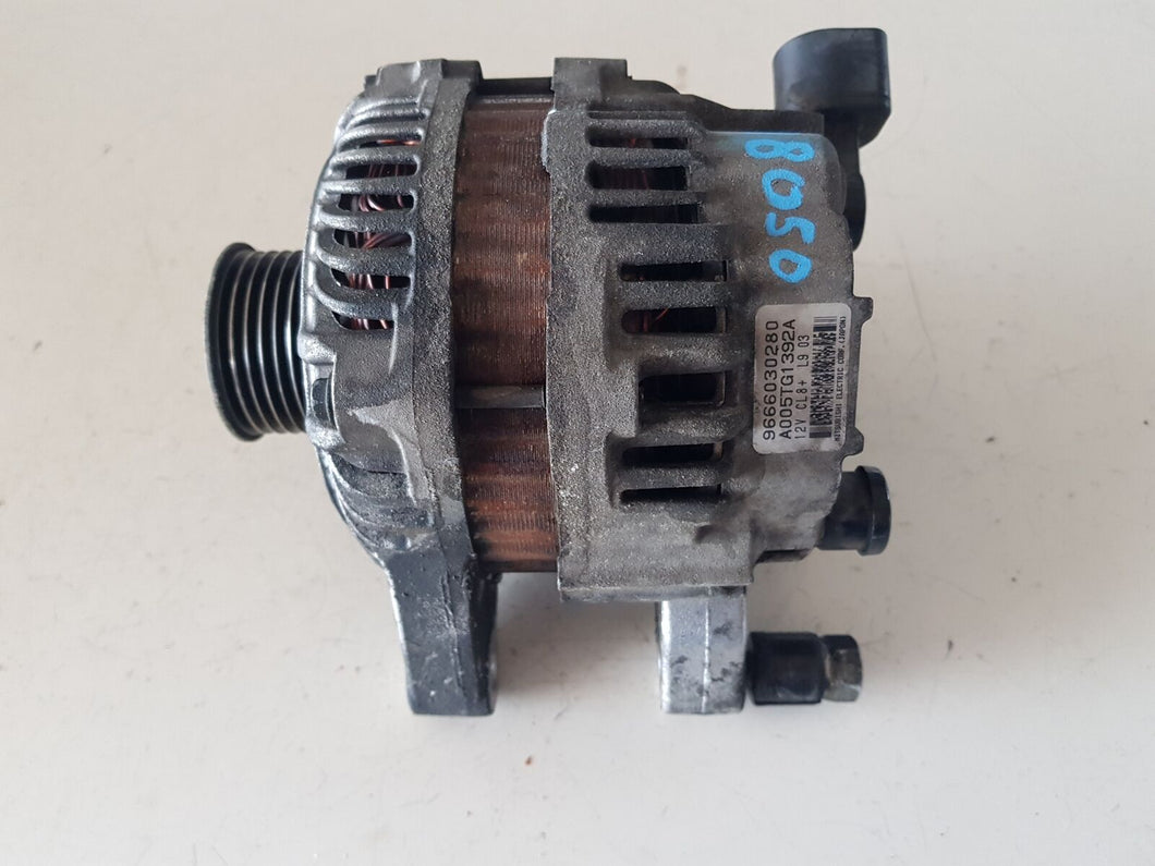 < 9666030280 ALTERNATORE CITROEN C3 1.4 B 54KW 5M 5P 2010-SPEDIZIONE INCLUSA