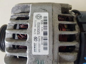 < 52003532 ALTERNATORE FIAT 500 1.2 B 51KW 69CV 2018-SPEDIZIONE INCLUSA