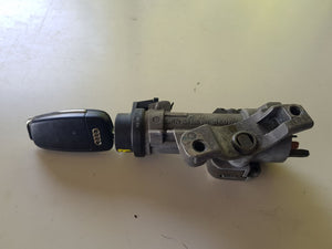 < 4B0905851N BLOCCO BLOCCHETTO DI AVVIAMENTO CON CHIAVE AUDI A4 2.0 D 103KW 2006-SPEDIZIONE INCLUSA