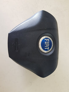 < 07354104460 AIRBAG VOLANTE FIAT GRANDE PUNTO LOGO BLU 2005-SPEDIZIONE INCLUSA