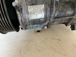 55703721 COMPRESSORE ARIA CONDIZIONATA A /C FIAT OPEL CORSA D 1.3 D MULTIJET 2010-SPEDIZIONE INCLUSA