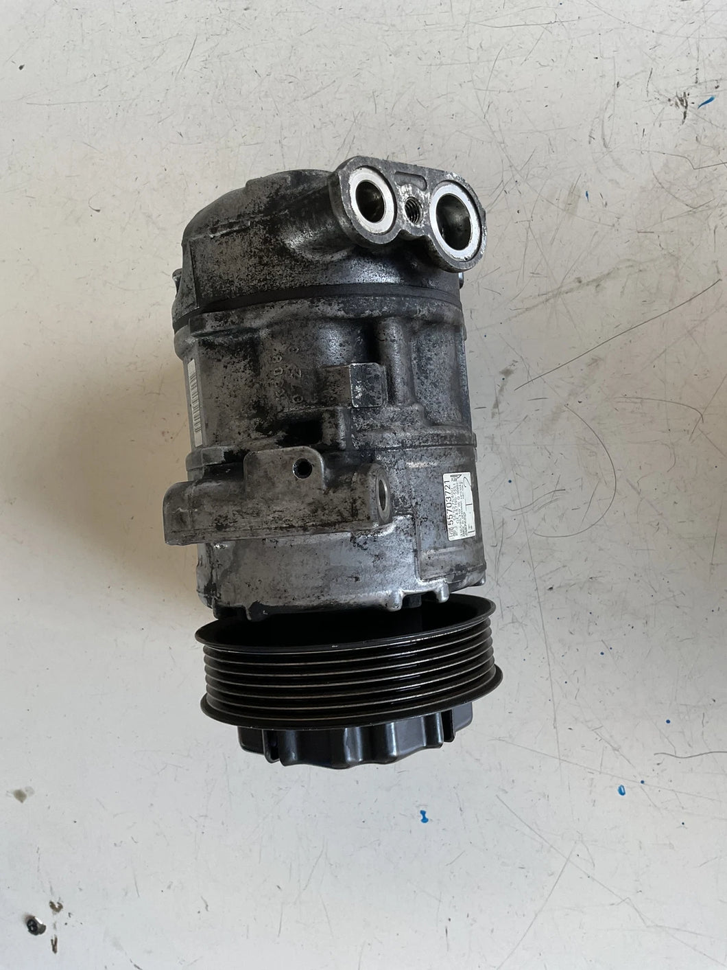 55703721 COMPRESSORE ARIA CONDIZIONATA A /C FIAT OPEL CORSA D 1.3 D MULTIJET 2010-SPEDIZIONE INCLUSA