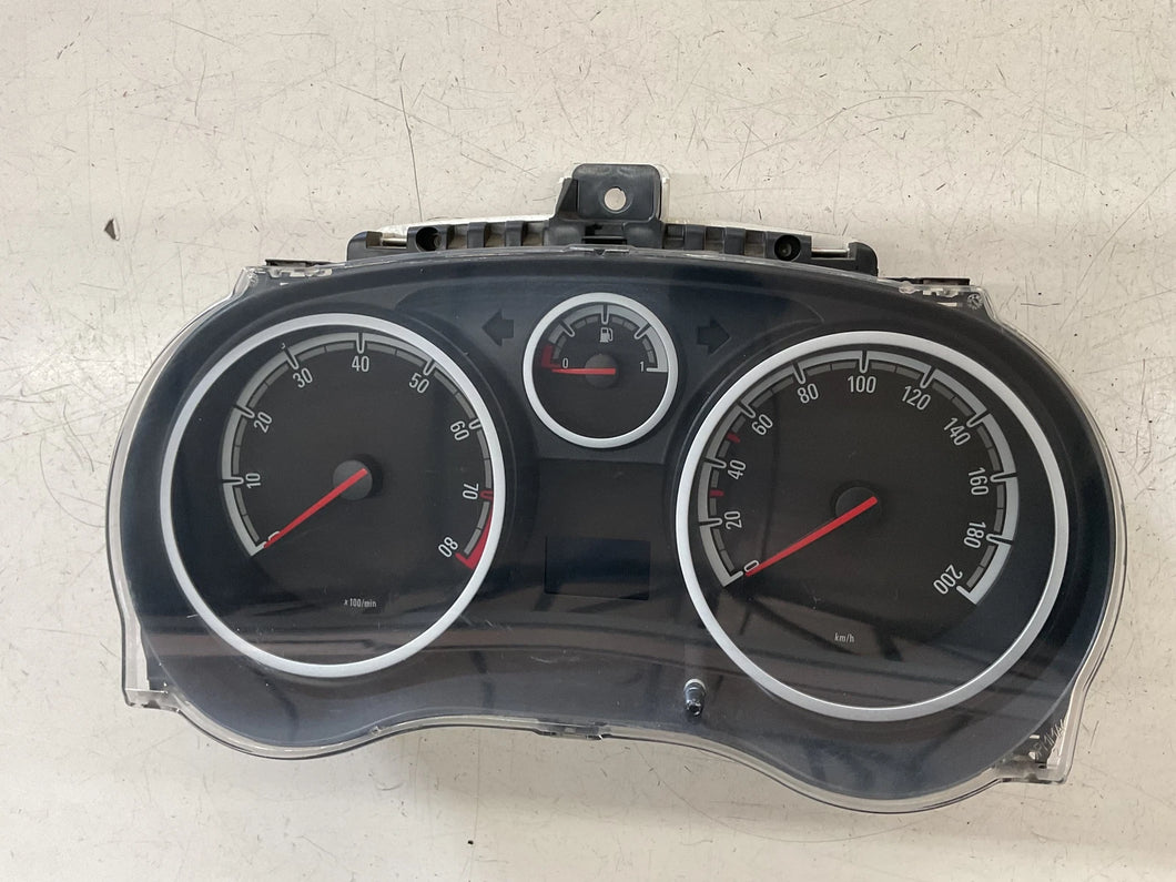 P0013285375 QUADRO STRUMENTI CONTACHILOMETRI TACHIMETRO OPEL CORSA D 1.2 B 2008 - SPEDIZIONE INCLUSA