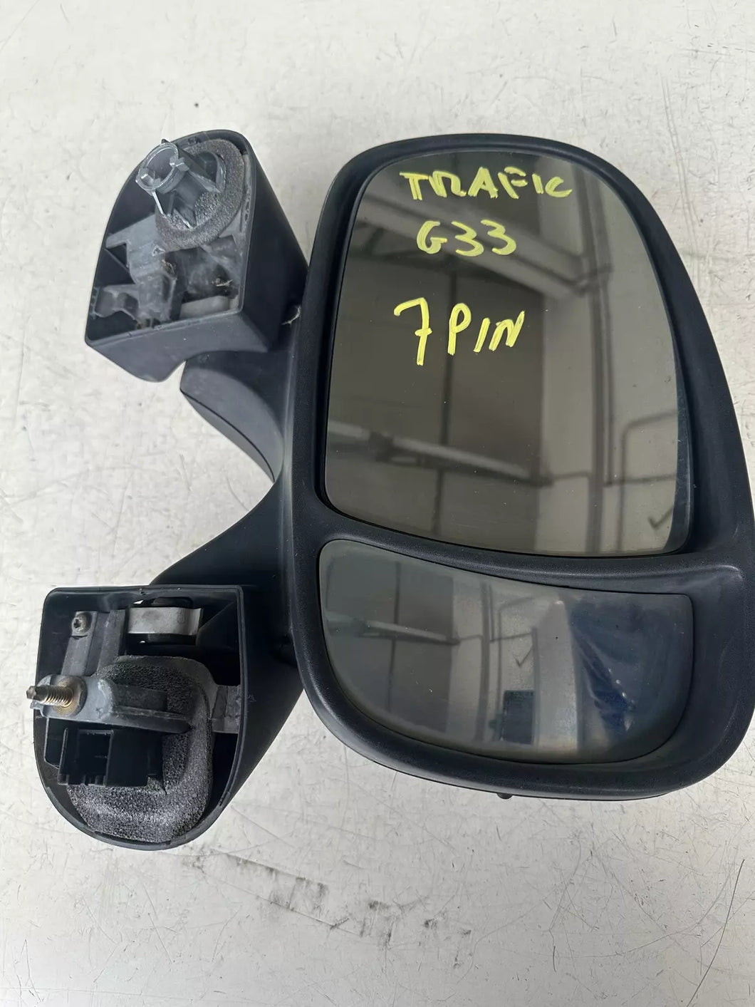 SPECCHIO SPECCHIETTO RETROVISORE ESTERNO DESTRO RENAULT TRAFIC 1.9 D 101CV 74KW 2005 7PIN - SPEDIZIONE INCLUSA