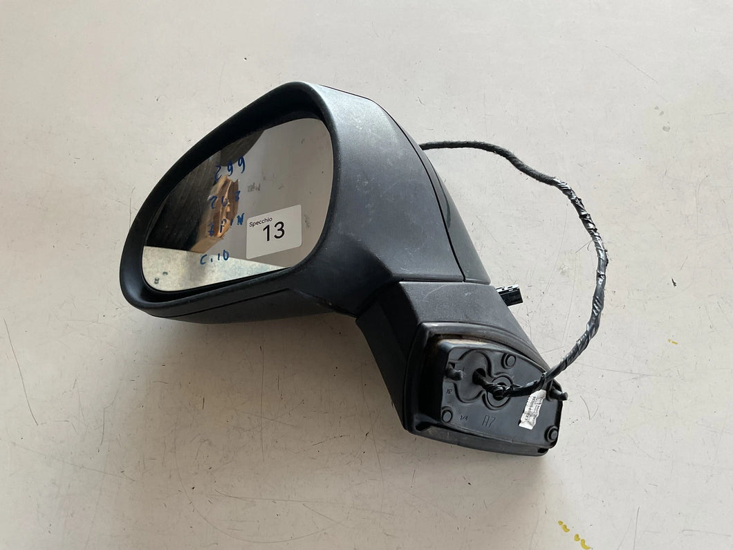 SPECCHIO SPECCHIETTO RETROVISORE ESTERNO SINISTRO PEUGEOT 207 7PIN-SPEDIZIONE INCLUSA