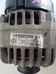 < 51714794 ALTERNATORE FIAT PANDA 1.2 B 44KW 2009 - SPEDIZIONE INCLUSA