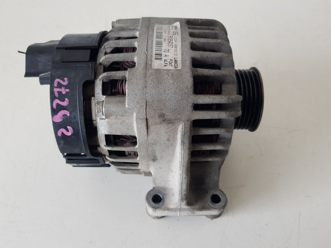 < 51859037 ALTERNATORE FIAT PANDA 1.2 B 44KW 2009 - SPEDIZIONE INCLUSA