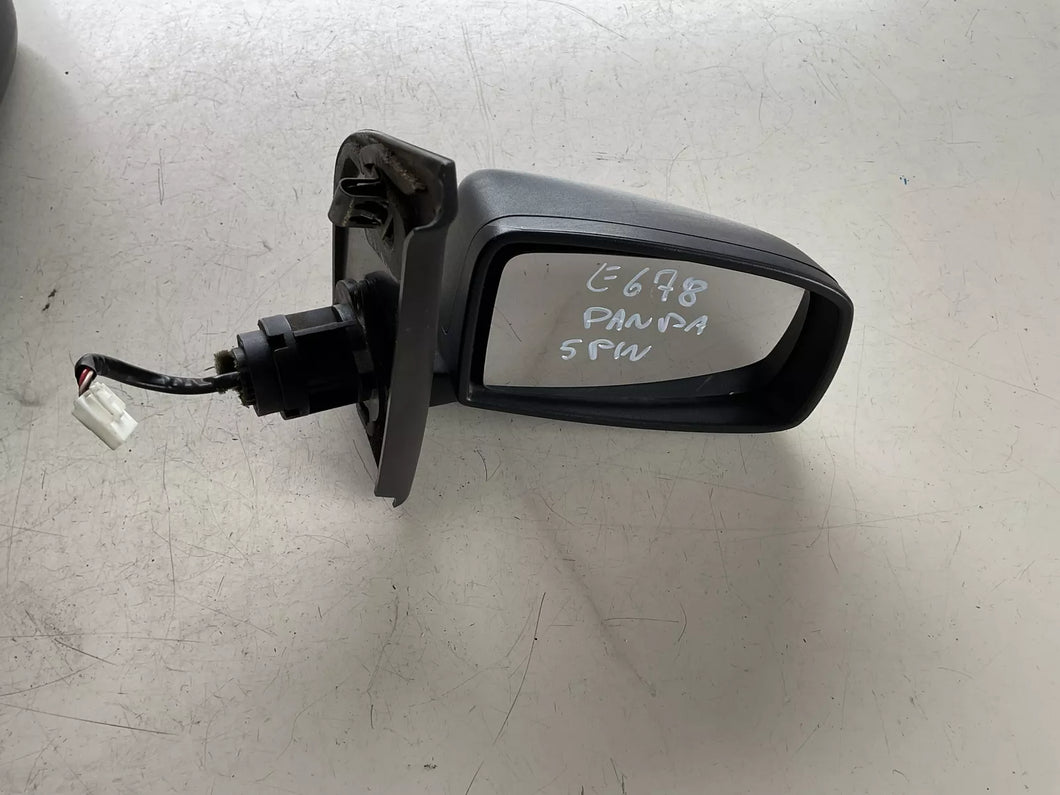 SPECCHIO SPECCHIETTO RETROVISORE ESTERNO DESTRO FIAT PANDA 169 2008 5PIN - SPEDIZIONE INCLUSA