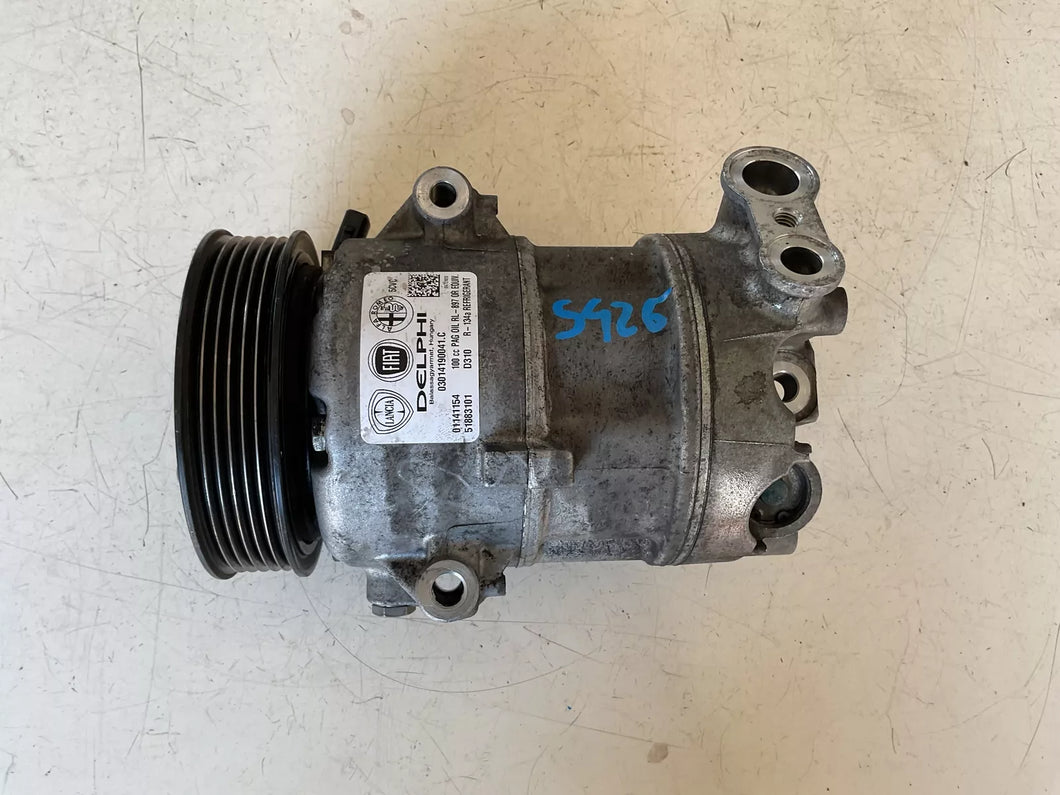 51883101 COMPRESSORE ARIA CONDIZIONATA CLIMA FIAT 500L 1.3 MJT 2014 DELPHI - SPEDIZIONE INCLUSA