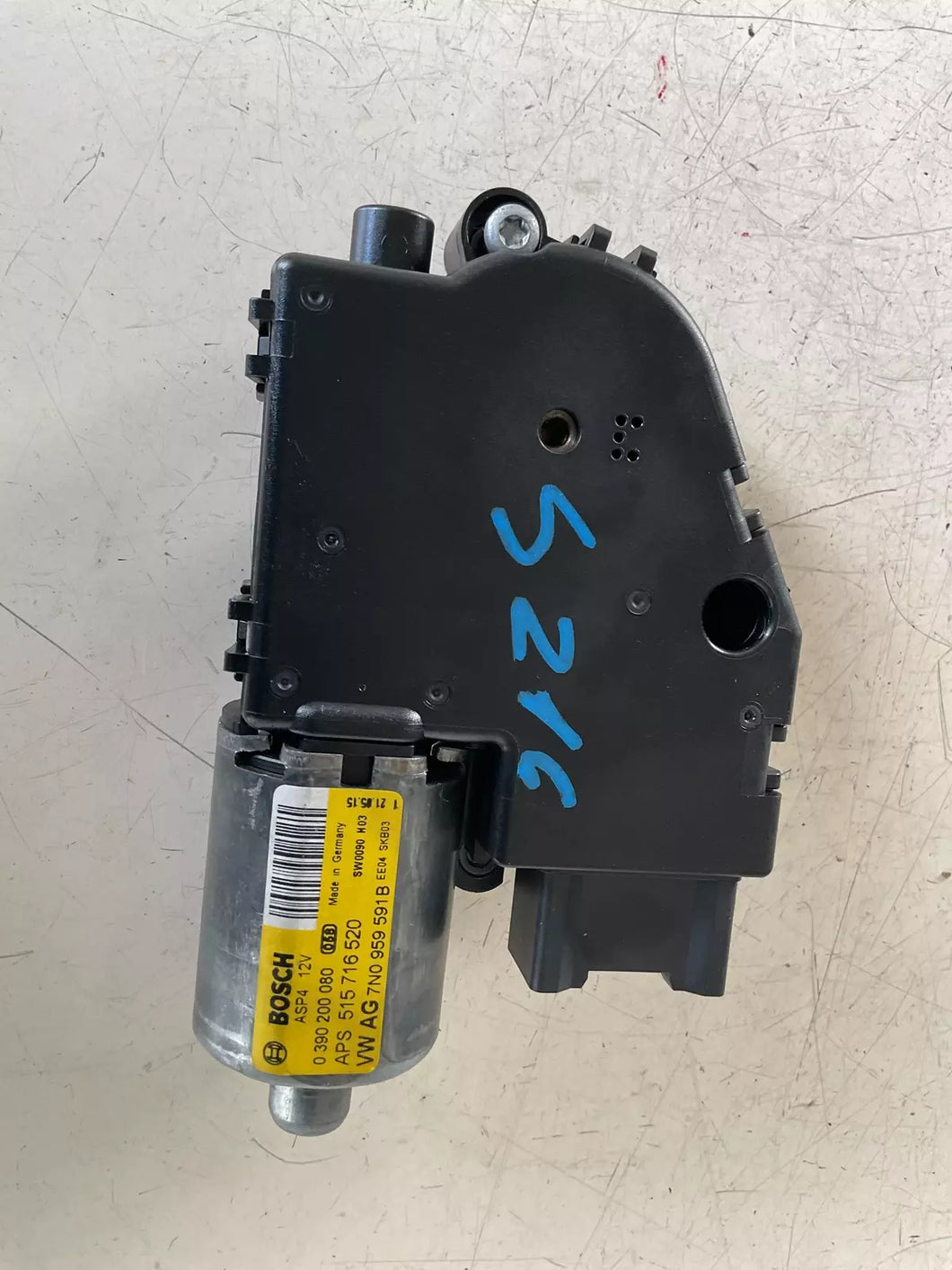 7N0959591B 0390200080 MOTORINO Motore tetto scorrevole Audi Q5 8R 2015 - SPEDIZIONE INCLUSA