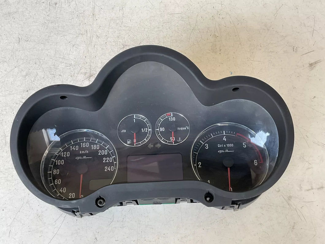 156063178 Quadro Strumenti CONTACHILOMETRI Alfa 147 1.9 JTDm 120cv 937A3000 2006 - SPEDIZIONE INCLUSA