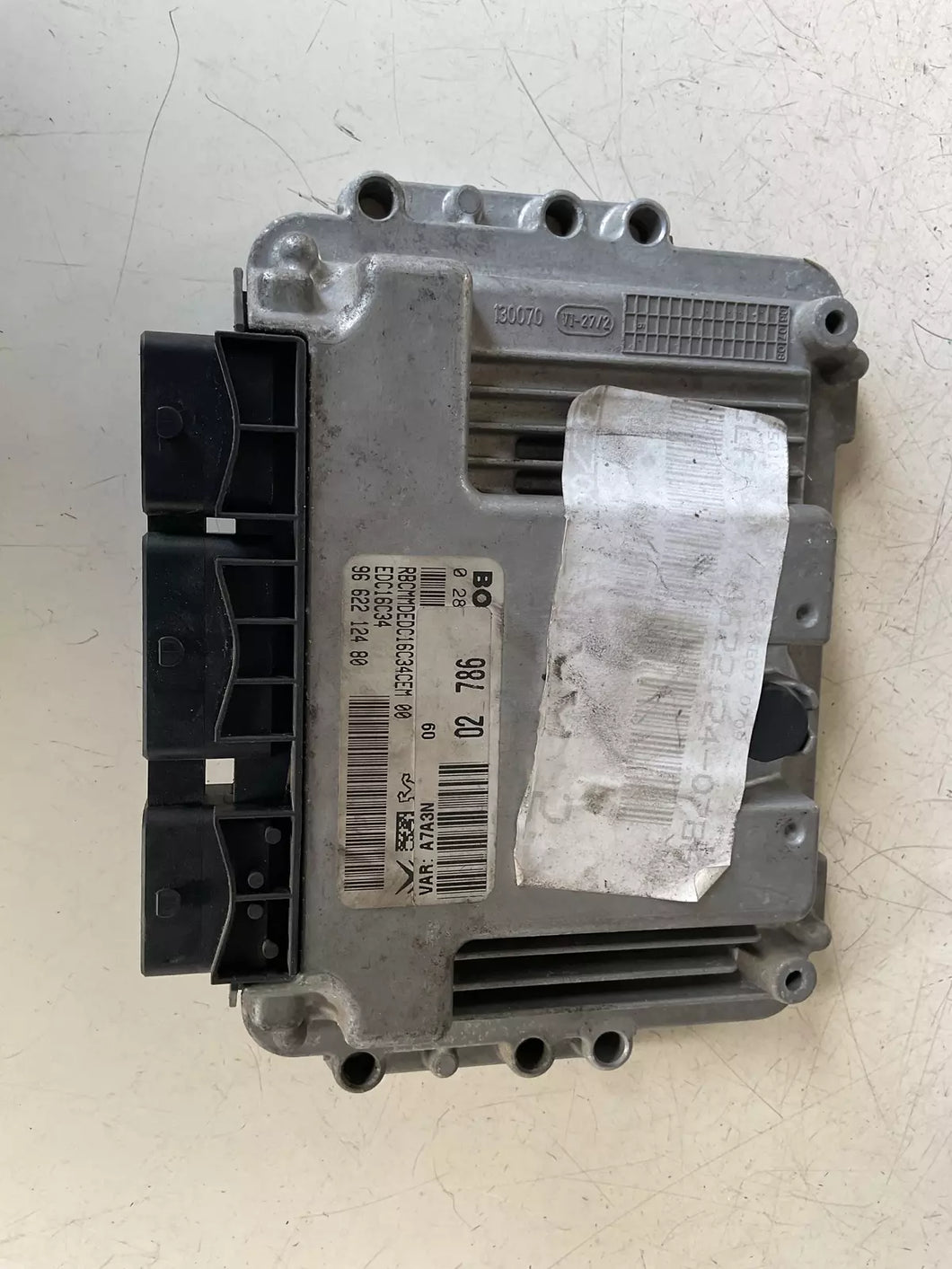 9662212480 Centralina Motore Peugeot 207 1600 HDI 90 Cavalli - SPEDIZIONE INCLUSA