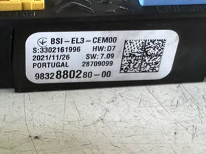 0281037200 KIT AVVIAMENTO CENTRALINA MOTORE OPEL Crossland X (P17) 1.5 (75) Diesel (110 CV / 81 kW F 15 DT (DV5RCE) anno 2022 YH01 9845780880 9832880280-00 - SPEDIZIONE INCLUSA