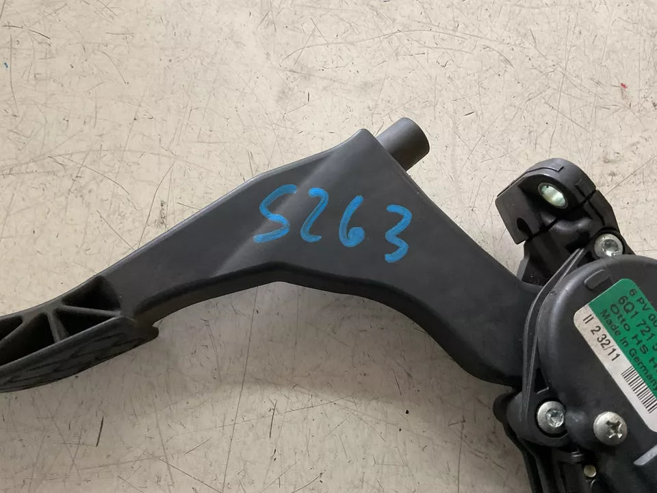 6Q1721503M PEDALE ACCELERATORE POTENZIOMETRO VOLKSWAGEN POLO 6R 1.2 1200 D 55KW 2014 6PV008496-41 - SPEDIZIONE INCLUSA