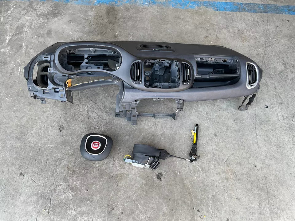 07356121160 KIT AIRBAG CRUSCOTTO FIAT 500L 500 L ANNO 2014 CON 1 CINTURA SINISTRA 07355573010 - SPEDIZIONE INCLUSA