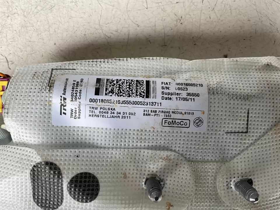 34024859E 00018005210 AIRBAG SEDILE DESTRO CODICE MARCA TRW Fiat 500 2007-2015 - SPEDIZIONE INCLUSA
