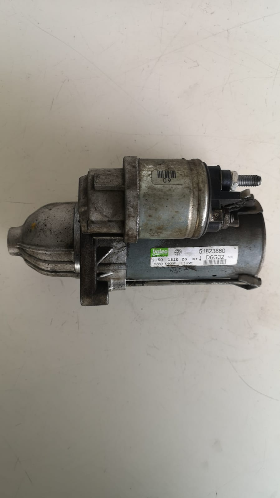 51823860 MOTORINO DI AVVIAMENTO VALEO FIAT GRANDE PUNTO 1.3 MJT - SPEDIZIONE INCLUSA -