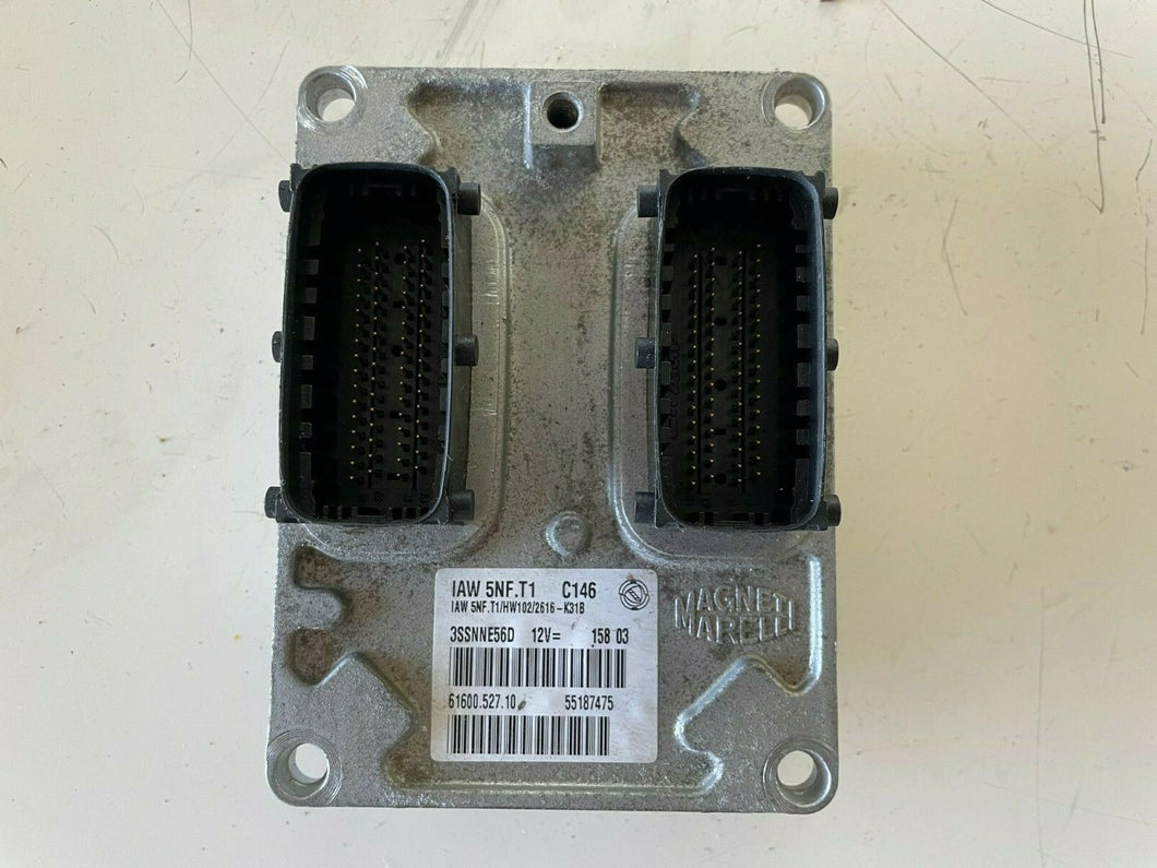 CENTRALINA MOTORE ECU 55187475 FIAT STILO 1.6 16v BENZINA-SPEDIZIONE INCLUSA IN TUTTA ITALIA