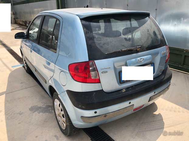 PORTELLO COFANO POSTERIORE hyundai getz 1.5 crdi 2004-SPEDIZIONE INCLUSA IN TUTTA ITALIA