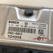 Load image into Gallery viewer, 0261208704 89661-0H013 CENTRALINA MOTORE ECU BOSCH TOYOTA AYGO 1.0 B - SPEDIZIONE INCLUSA -
