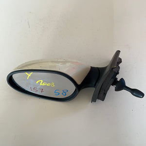 ** SPECCHIO SPECCHIETTO MANUALE ESTERNO SINISTRO SX LH LANCIA Y YPSILON 3 p 2008 -- SPEDIZIONE INCLUSA --