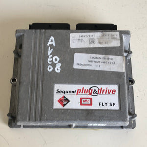 DE815130-1 CENTRALINA MOTORE ECU GPL CHEVROLET AVEO 1.2 B 2008 - SPEDIZIONE INCLUSA