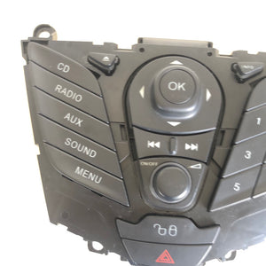 8A6T18K811AD PULSANTIERA CONTROLLO NAVIGATORE/AUTORADIO FORD FIESTA 1.6 D 2010 - SPEDIZIONE INCLUSA