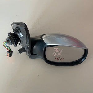 ** 96480957xt SPECCHIO SPECCHIETTO RETROVISORE ESTERNO DESTRO DX PEUGEOT 206 7 PIN -- SPEDIZIONE INCLUSA --