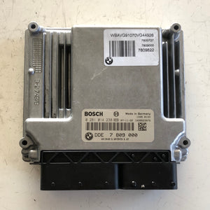 0281014238 7809000 CENTRALINA MOTORE BOSCH BMW SERIE 3 320 2.0 D 130 KW 177 CV - SPEDIZIONE INCLUSA -