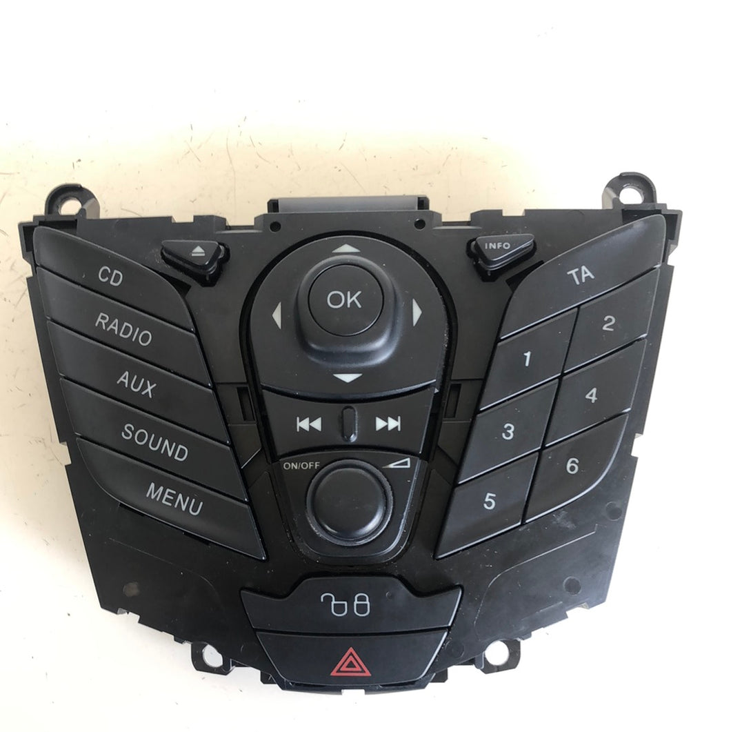 8A6T18K811AD PULSANTIERA CONTROLLO NAVIGATORE/AUTORADIO FORD FIESTA 1.6 D 2010 - SPEDIZIONE INCLUSA