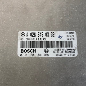 A0265450332 0281001881 CENTRALINA MOTORE BOSCH ECU MERCEDES CLASSE C W202 - SPEDIZIONE INCLUSA -