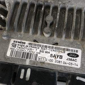 Centralina Motore ECU MAZDA Mazda 2 1.4 D  3S61-12A650-LB SIEMENS 5WS40140D-T  - SPEDIZIONE INCLUSA
