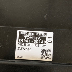 89981-0D140 MODULO DI CONTROLLO TOYOTA YARIS HYBRID 1.5 B 2014 - SPEDIZIONE INCLUSA