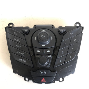 8A6T18K811AD PULSANTIERA CONTROLLO NAVIGATORE/AUTORADIO FORD FIESTA 1.6 D 2010 - SPEDIZIONE INCLUSA