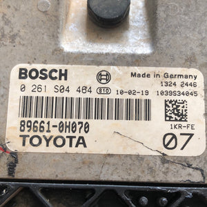 0261S04464 BOSCH ME7.9.5 89661-0H070 CENTRALINA MOTORE TOYOTA AYGO C1 107 1KR-FE- SPEDIZIONE INCLUSA