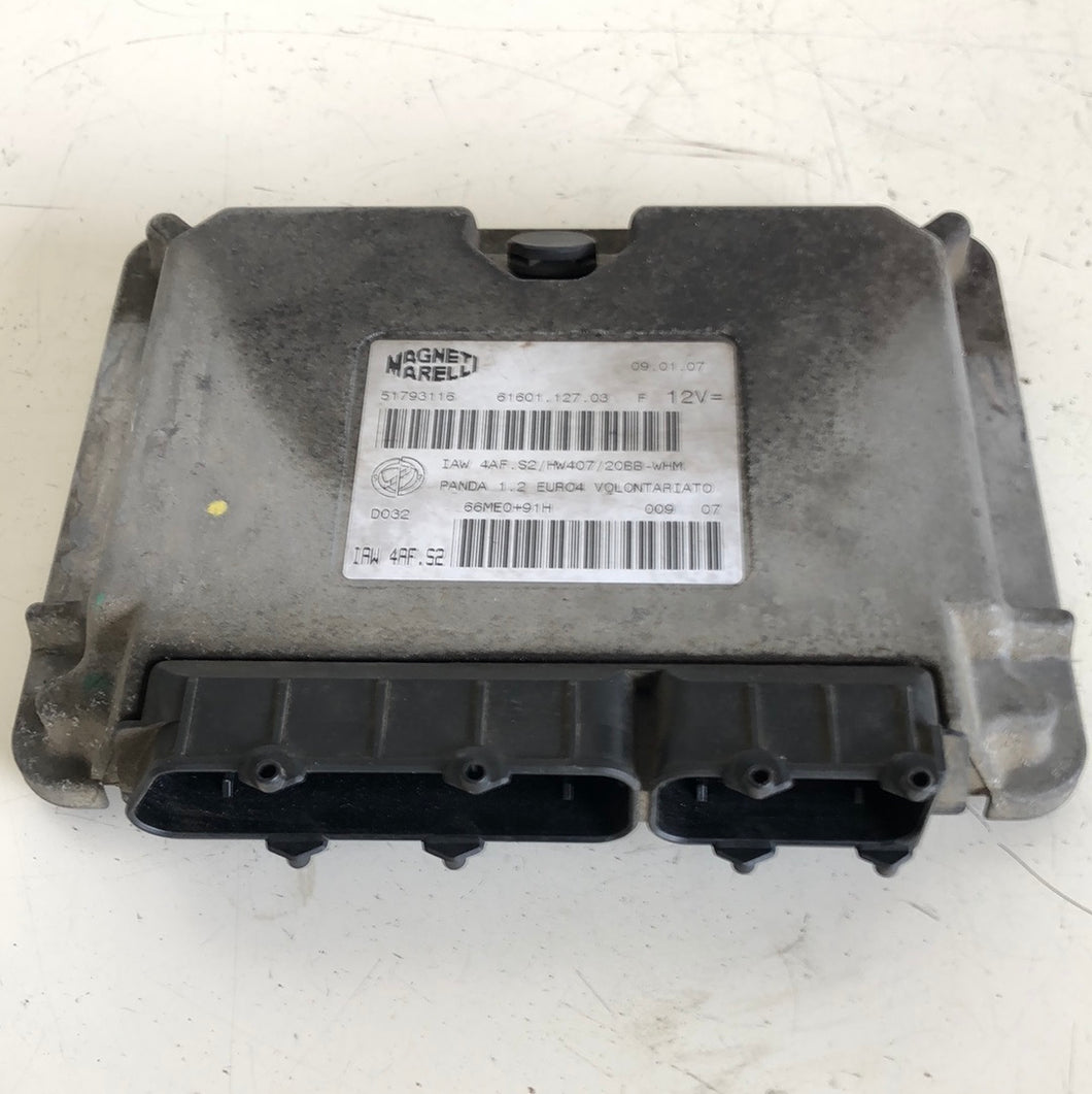 51793116 6160112703 CENTRALINA MOTORE ECU MAGNETI MARELLI FIAT PANDA 1.2 B - SPEDIZIONE INCLUSA -