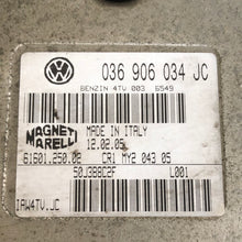 Load image into Gallery viewer, 036906034JC CENTRALINA MOTORE ECU MAGNETI MARELLI VOLKSWAGEN POLO 9N 1.4 B - SPEDIZIONE INCLUSA -
