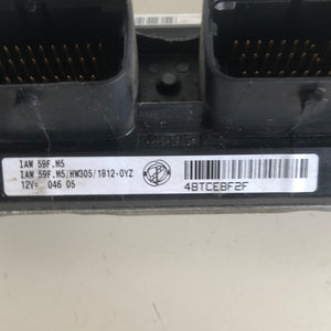 71736340 IAW 59F.M5 HW603 CENTRALINA MOTORE ECU LANCIA YPSILON Y 840 1.2 8V 44KW - SPEDIZIONE INCLUSA