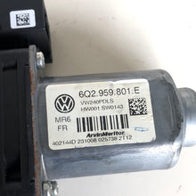 Load image into Gallery viewer, 6Q2959801E MOTORINO ALZAVETRO ANTERIORE DESTRO DX VOLKSWAGEN POLO 2008 - SPEDIZIONE INCLUSA
