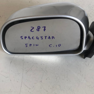 ** SPECCHIO SPECCHIETTO ESTERNO 5 PIN SINISTRO SX LH MITSUBISHI SPACE STAR 2005 - SPEDIZIONE INCLUSA -