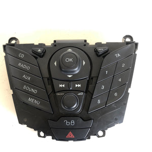 8A6T18K811AD PULSANTIERA CONTROLLO NAVIGATORE/AUTORADIO FORD FIESTA 1.6 D 2010 - SPEDIZIONE INCLUSA