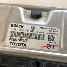 Load image into Gallery viewer, 0261208704 89661-0H013 CENTRALINA MOTORE ECU BOSCH TOYOTA AYGO 1.0 B - SPEDIZIONE INCLUSA -
