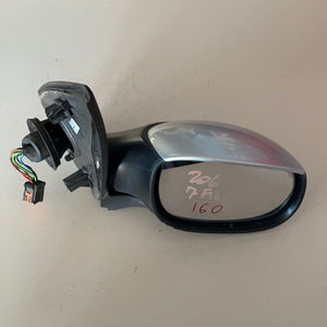 ** 96480957xt SPECCHIO SPECCHIETTO RETROVISORE ESTERNO DESTRO DX PEUGEOT 206 7 PIN -- SPEDIZIONE INCLUSA --