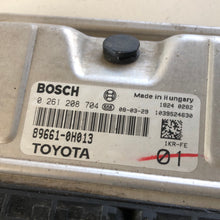 Load image into Gallery viewer, 0261208704 89661-0H013 CENTRALINA MOTORE ECU BOSCH TOYOTA AYGO 1.0 B - SPEDIZIONE INCLUSA -
