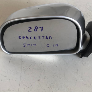 ** SPECCHIO SPECCHIETTO ESTERNO 5 PIN SINISTRO SX LH MITSUBISHI SPACE STAR 2005 - SPEDIZIONE INCLUSA -