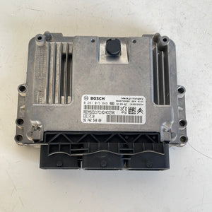 9674254080 0281015849 9666729680 CENTRALINA MOTORE ECU BOSCH PEUGEOT 207 1.4 D - SPEDIZIONE INCLUSA -