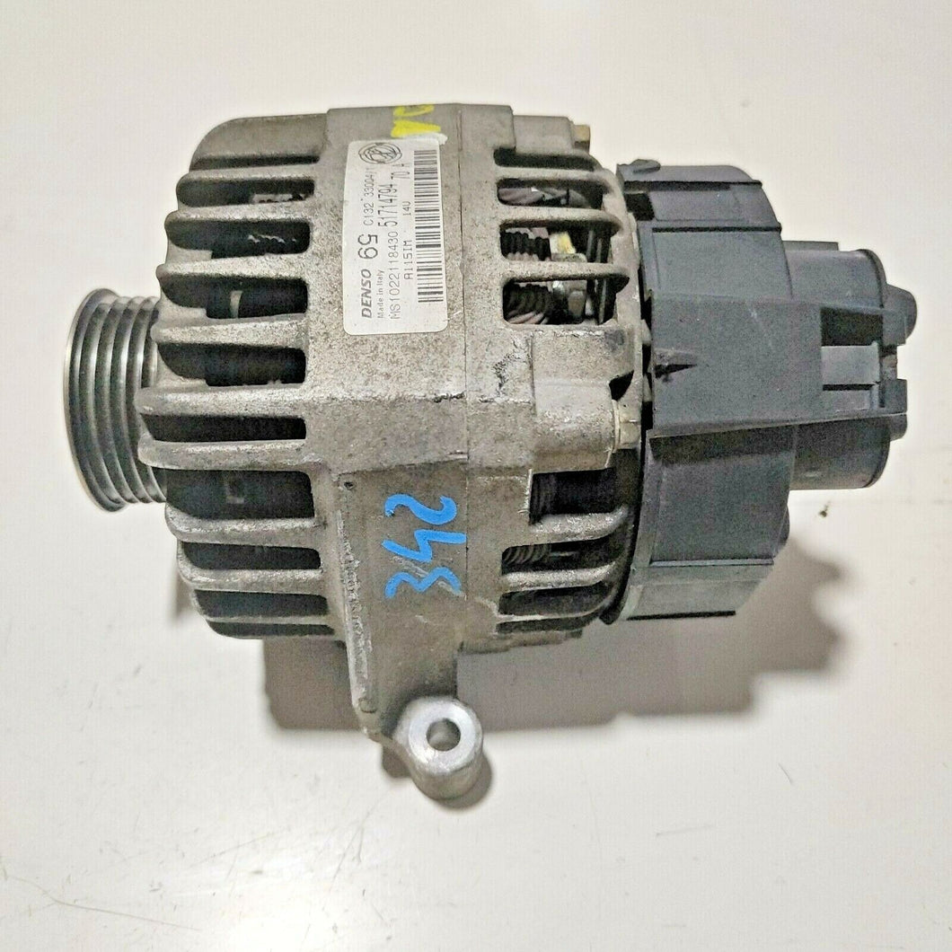 <51714794 MS1022118430 ALTERNATORE DENSO FIAT PANDA 1.2 B DAL 2003 AL 2009 70 Ah - SPEDIZIONE INCLUSA -