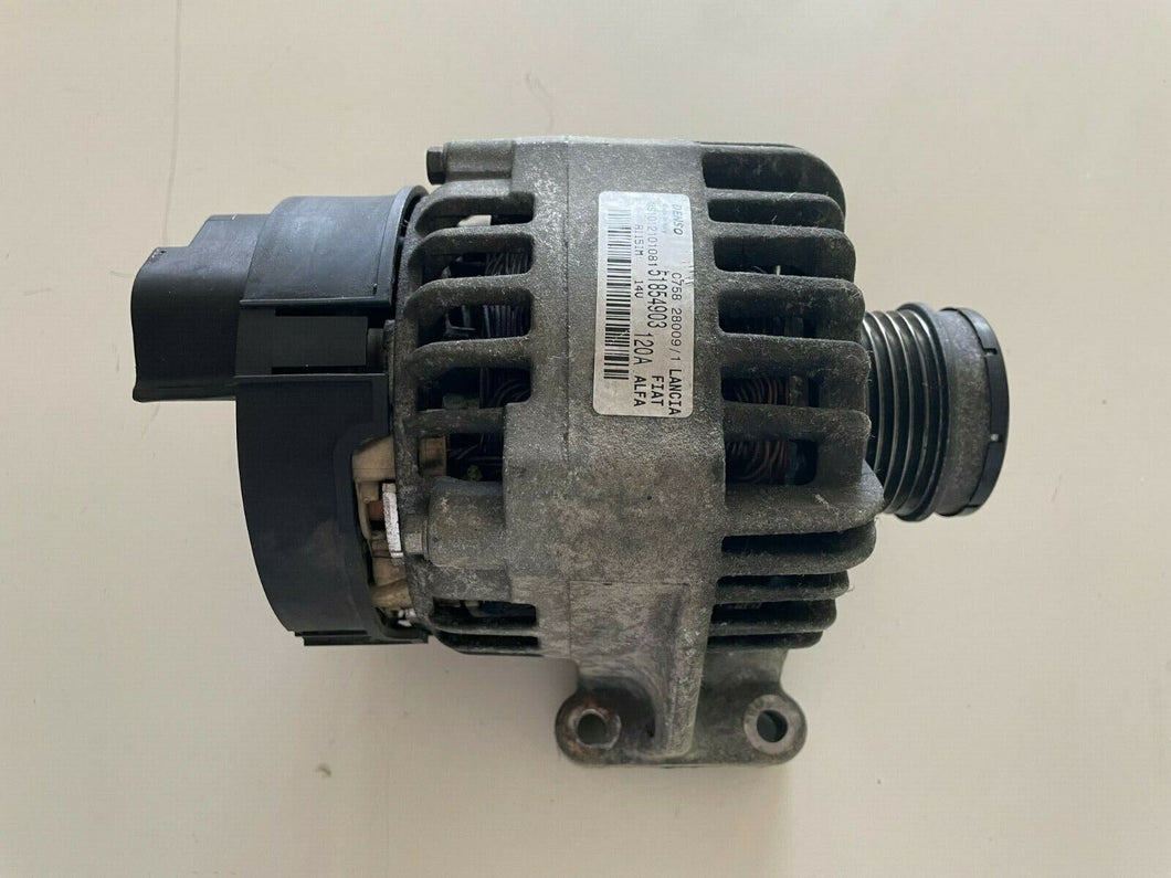 51854903 ALTERNATORE Lancia Delta 1.4 1400 b t jet 110kw 150cv 2012 MS1012101081 - SPEDIZIONE INCLUSA -