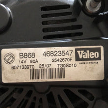 Charger l&#39;image dans la galerie, 46823547 2542670F ALTERNATORE VALEO FIAT ALFA LANCIA 1.3 MJT ANNO DAL 2005 - SPEDIZIONE INCLUSA -
