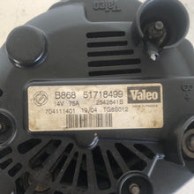 Load image into Gallery viewer, &gt;51718499 TG8S012 ALTERNATORE VALEO FIAT GRANDE PUNTO 1.3 MJT - SPEDIZIONE INCLUSA -
